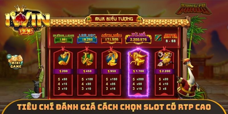 Tiêu chí đánh giá cách chọn Slot có RTP cao